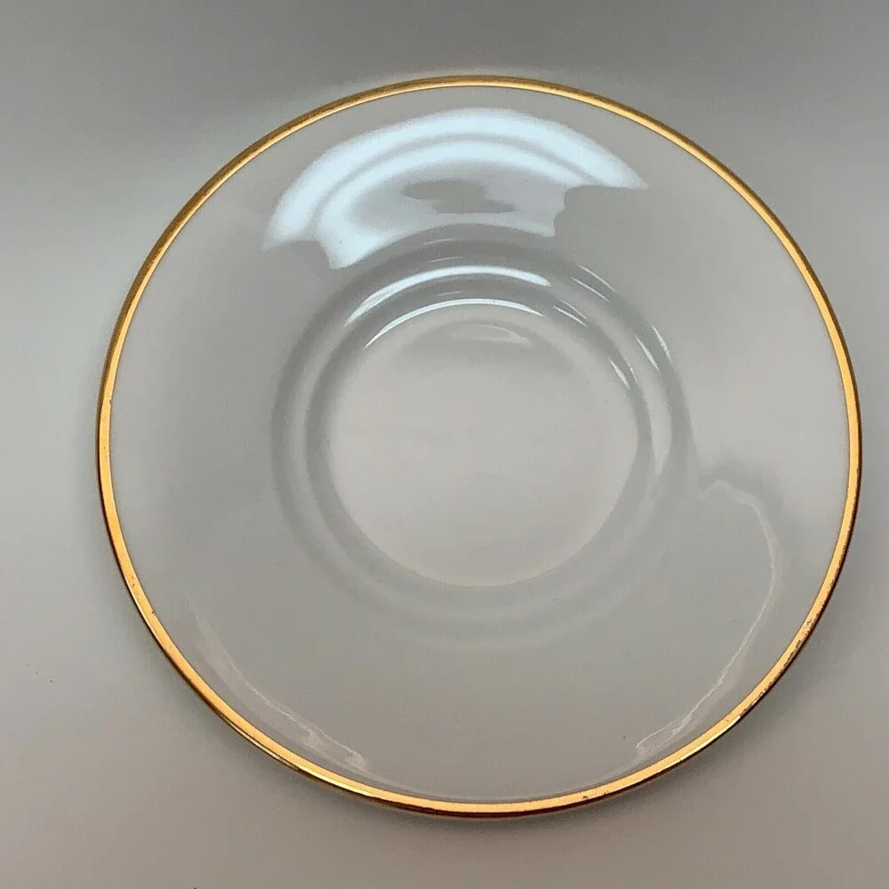 Towle Classique White Gold Saucer Plate 6 1/4